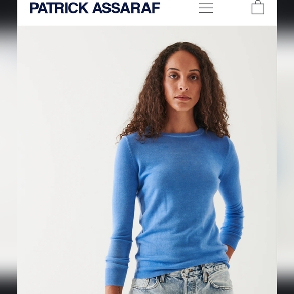 Navy wool sweater - Picture 9 of 9